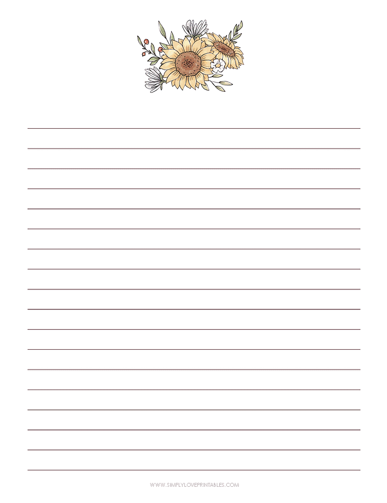 Simply Love Printable September Planning Pages Journal Page