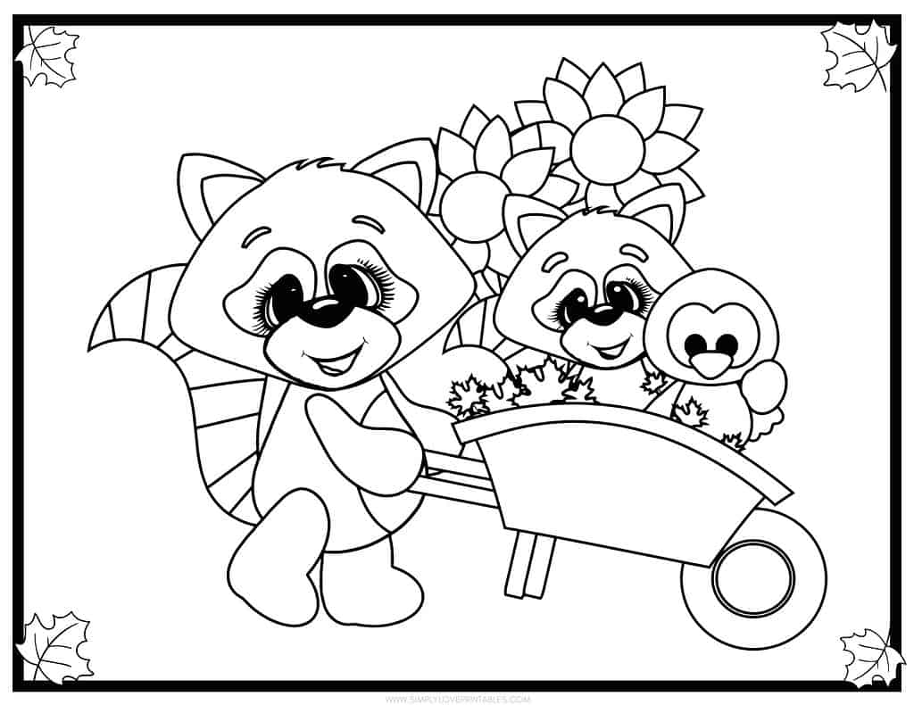 FINAL Simply Love Printables Fall Coloring Pages Landscape_Page_3