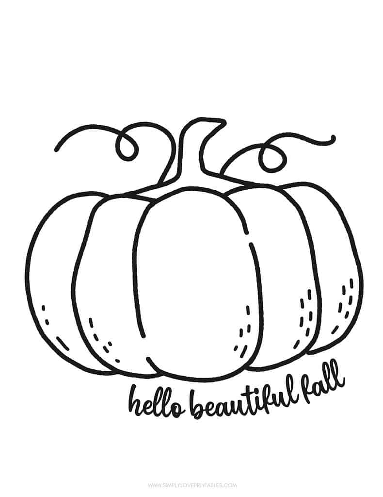 Simply Love Printables Fall Coloring Pages Portrait_Page_02