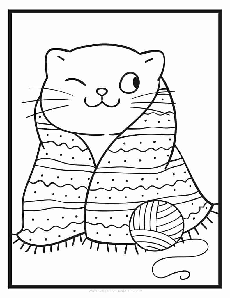 Simply Love Printables Fall Coloring Pages Portrait_Page_03