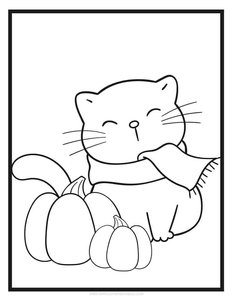 Simply Love Printables Fall Coloring Pages Portrait_Page_04