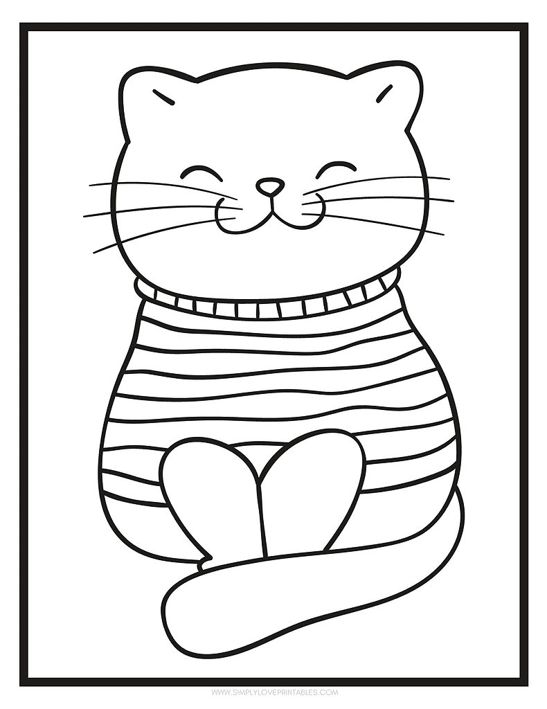 Simply Love Printables Fall Coloring Pages Portrait_Page_05