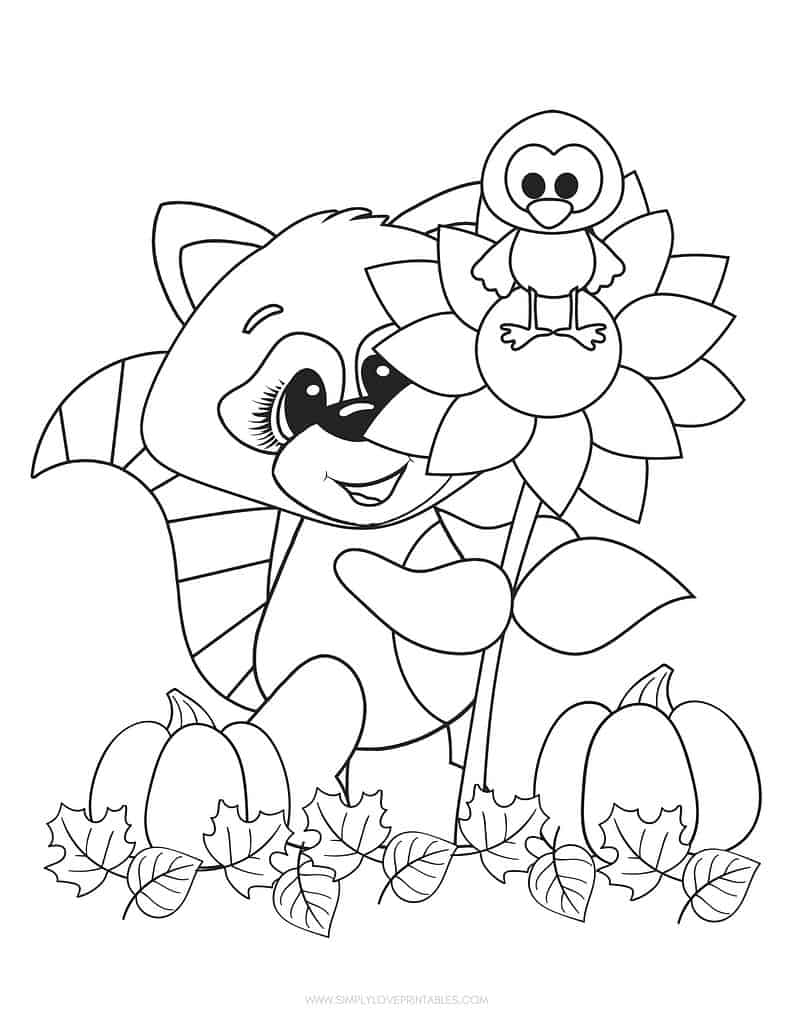 Simply Love Printables Fall Coloring Pages Portrait_Page_10
