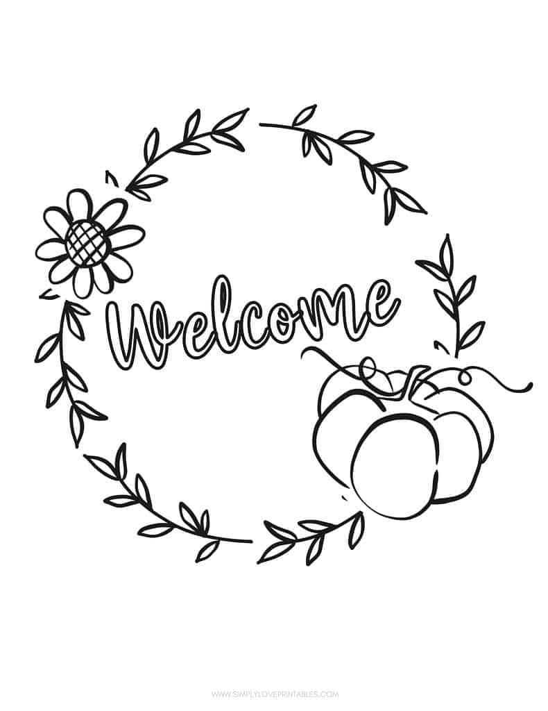 Simply Love Printables Fall Coloring Pages Portrait_Page_13
