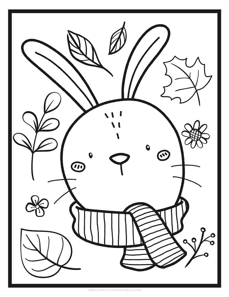 Simply Love Printables Fall Coloring Pages Portrait_Page_16