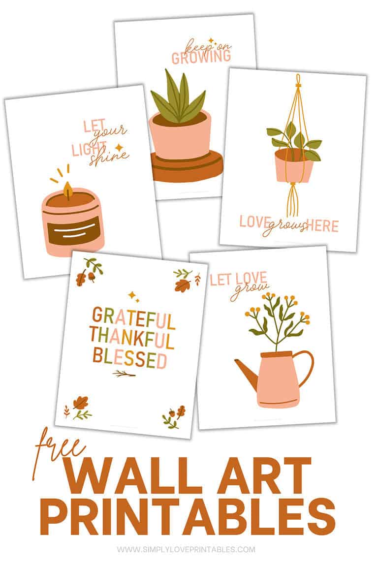 Free Wall Art Printables
