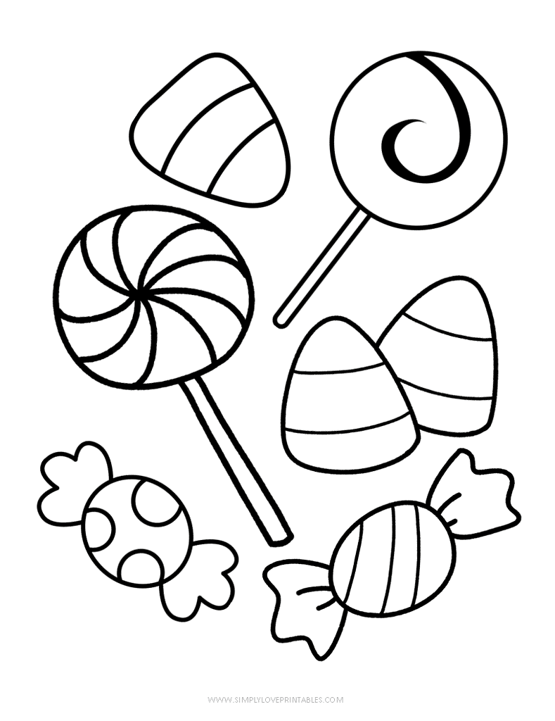 Simply Love Printables Halloween Coloring Pages 17