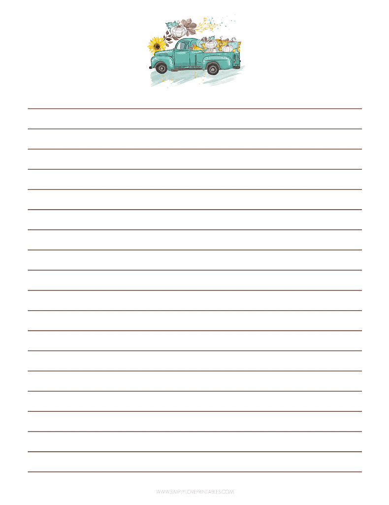 Simply Love Printables November 2022 Journal Page
