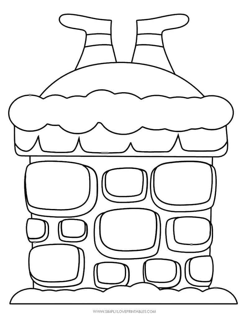 Simply Love Printables Free Printable Christmas Holiday Coloring Page