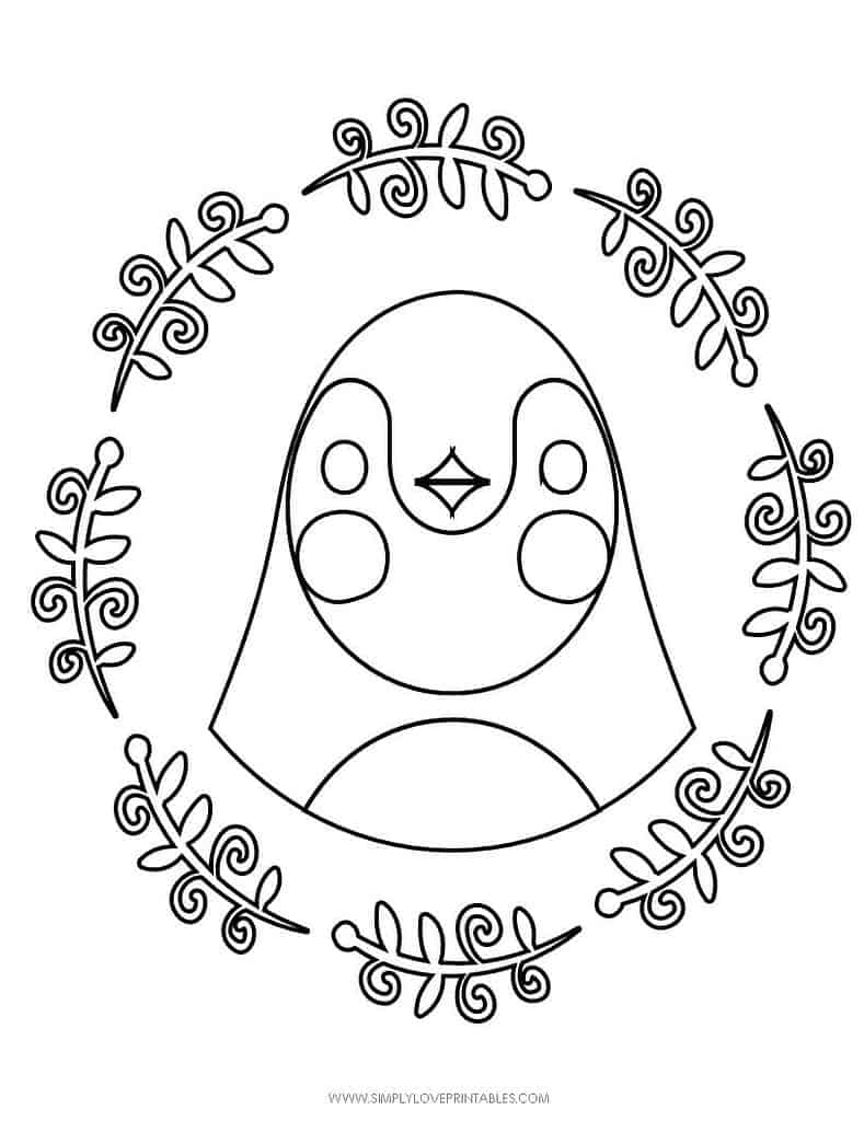 Simply Love Printables Free Printable Christmas Holiday Coloring Page