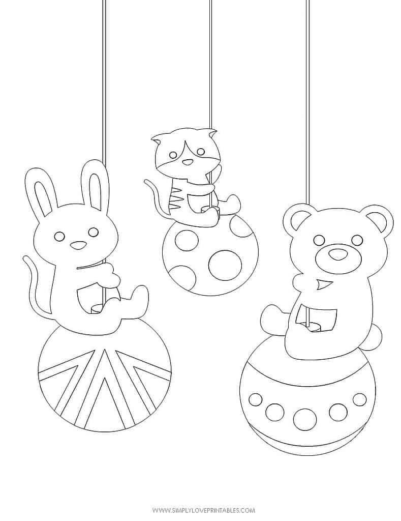 Simply Love Printables Free Printable Christmas Holiday Coloring Page
