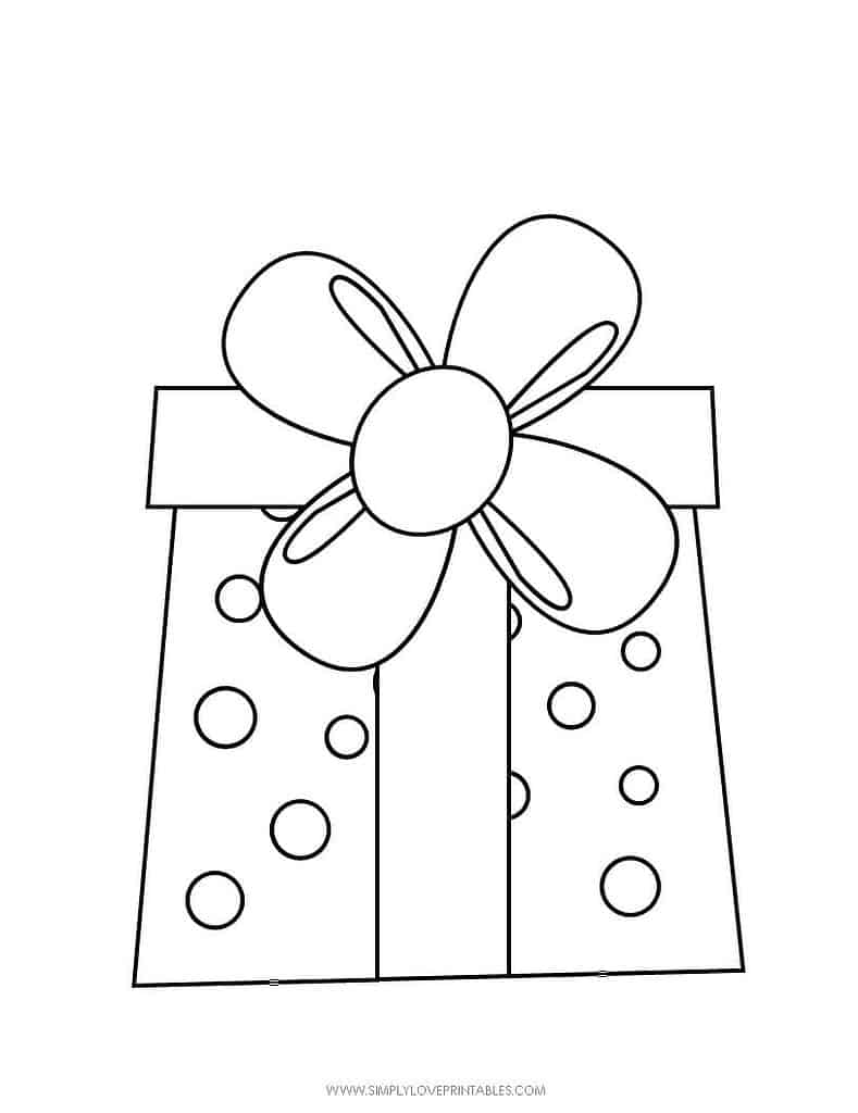 Simply Love Printables Free Printable Christmas Holiday Coloring Page