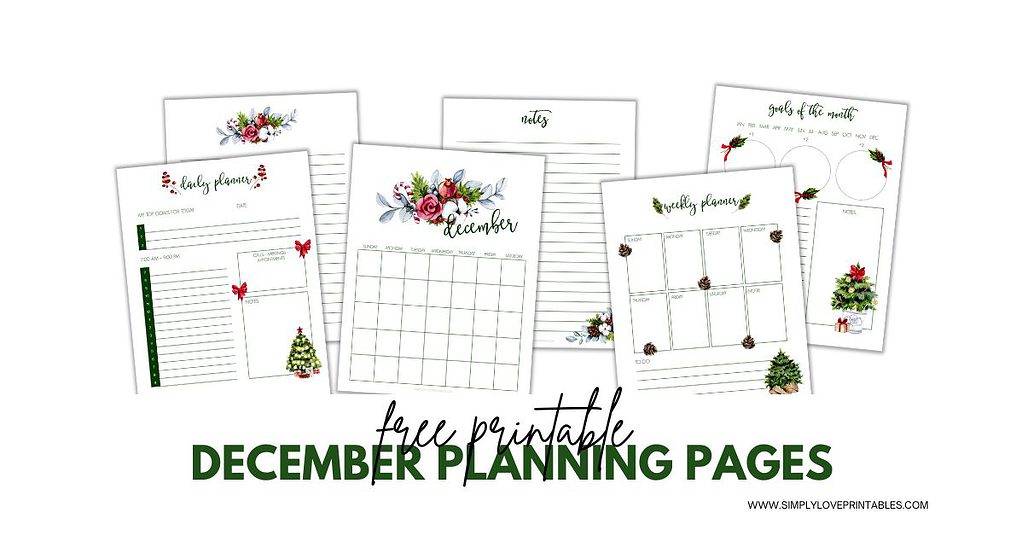 Simply-Love-Printables-December-Planning-Pages-2022-Featured-Image