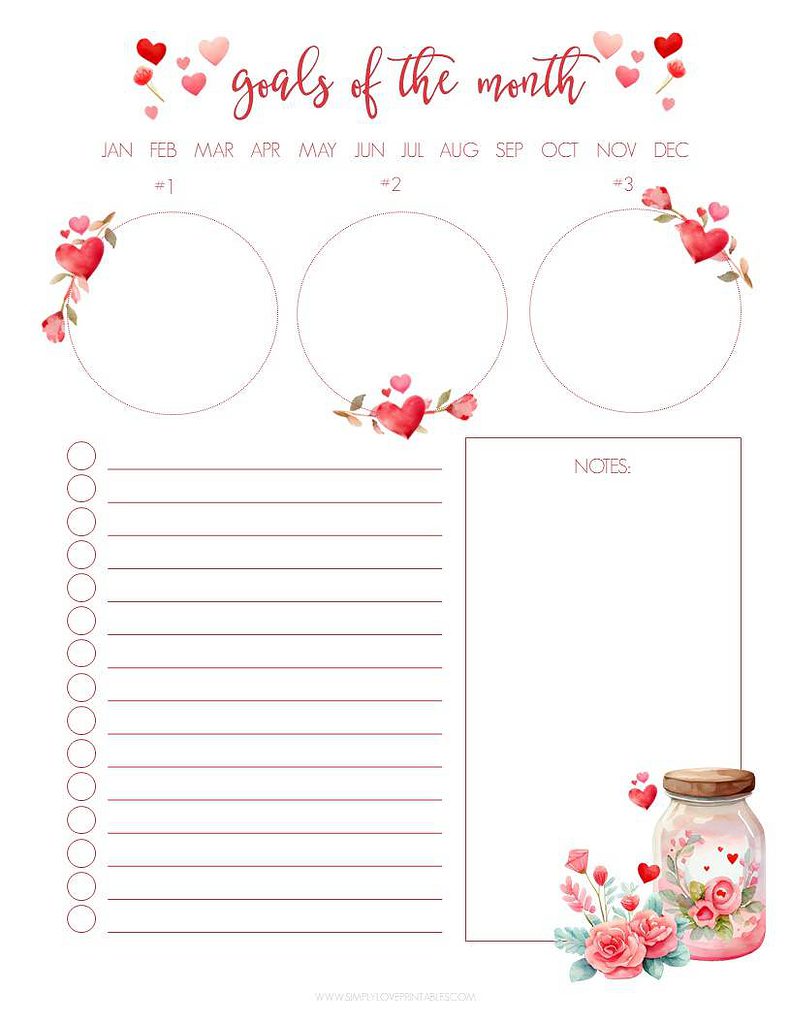 Simply Love Printables 2023 Planning Pages