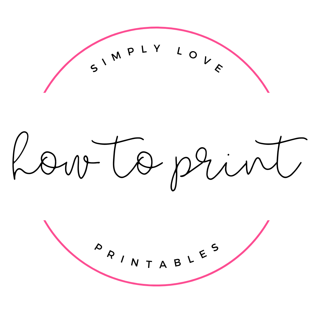 Simply Love Printables How to Print
