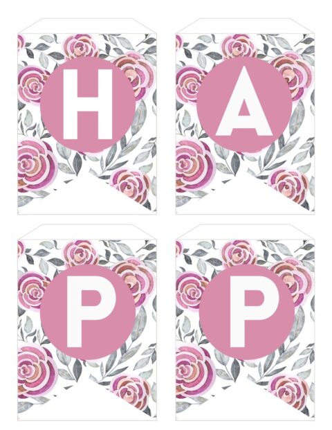 Free Printable Valentine's Day Banner | Simply Love Printables