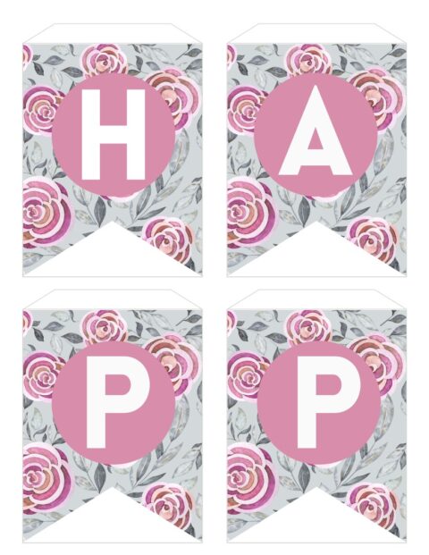 Free Printable Valentine's Day Banner | Simply Love Printables
