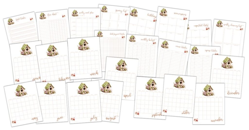 Simply Love Printables Add On Planning Pages April 2023 Free Printables