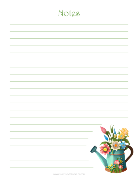 Beautiful May Planning Pages | Simply Love Printables
