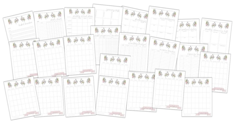 Free June Monthly Planning Pages | Simply Love Printables