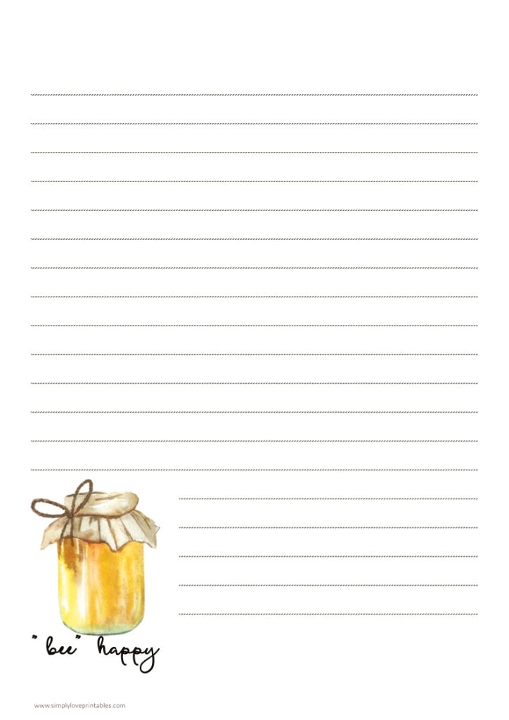 Simply-Love-Printables-Bumble-Bee-Journal-Page
