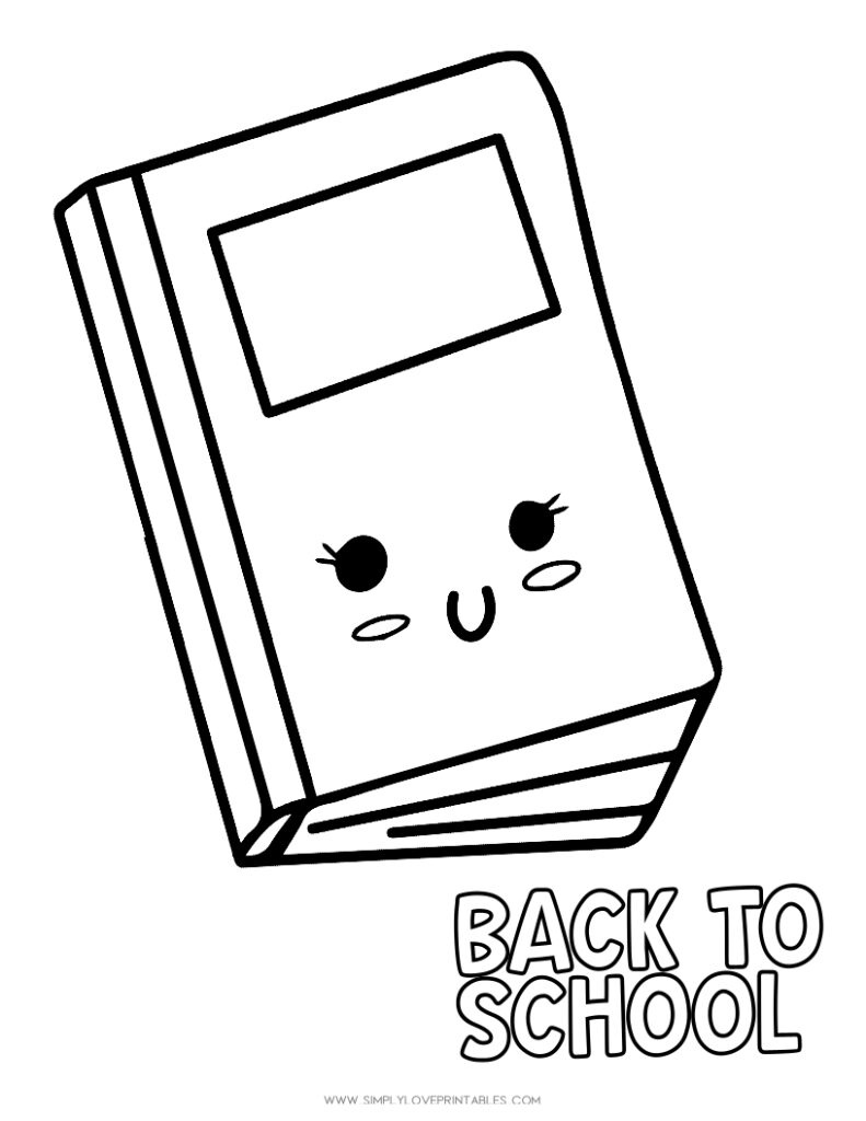Back-To-School Coloring Pages 2