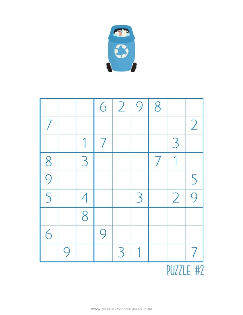 Earth Day Sudoku Puzzle 2