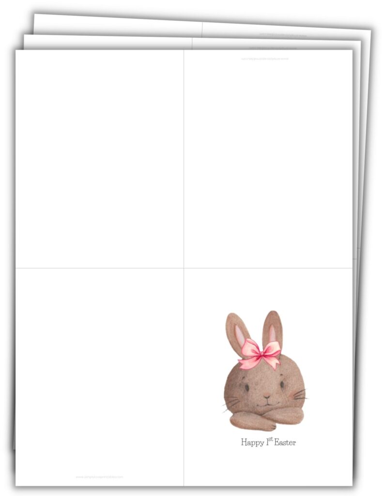Free Easter Printable Cards (20 Pages)