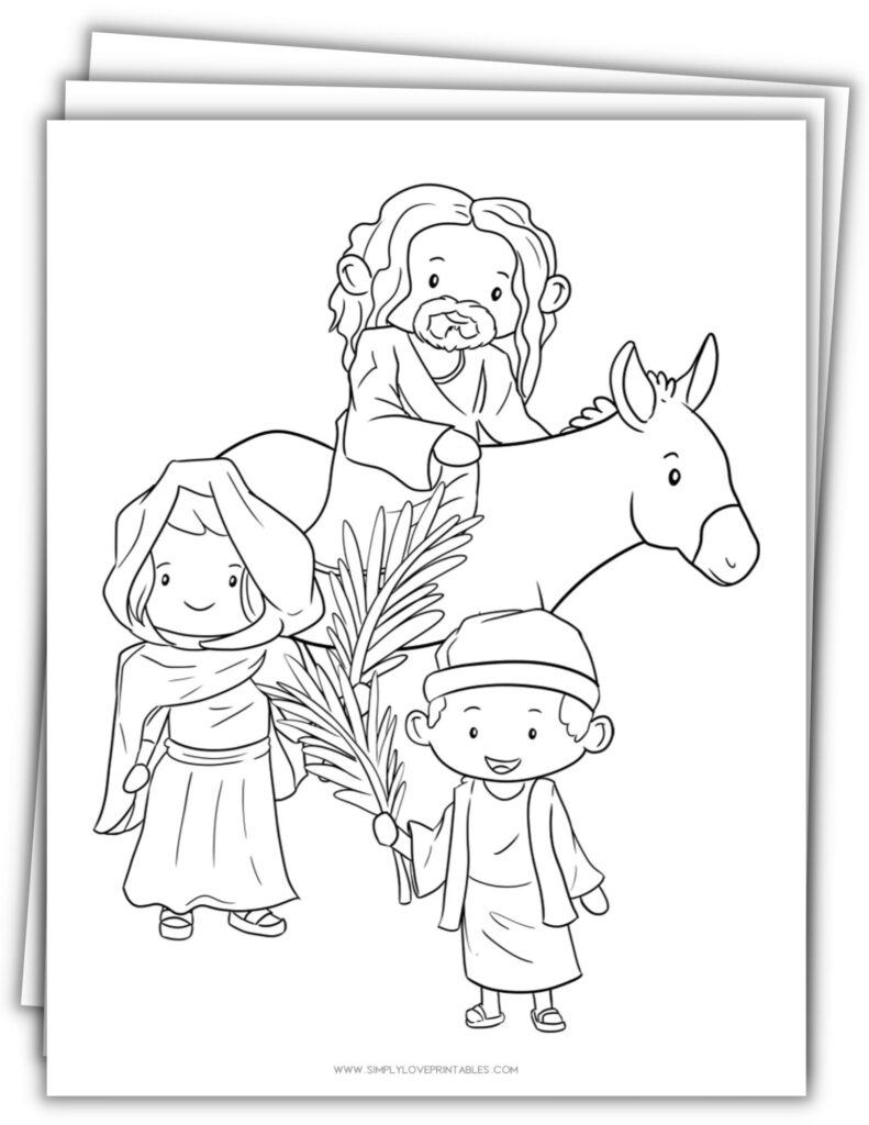 Free Printable Easter Coloring Pages Complete)