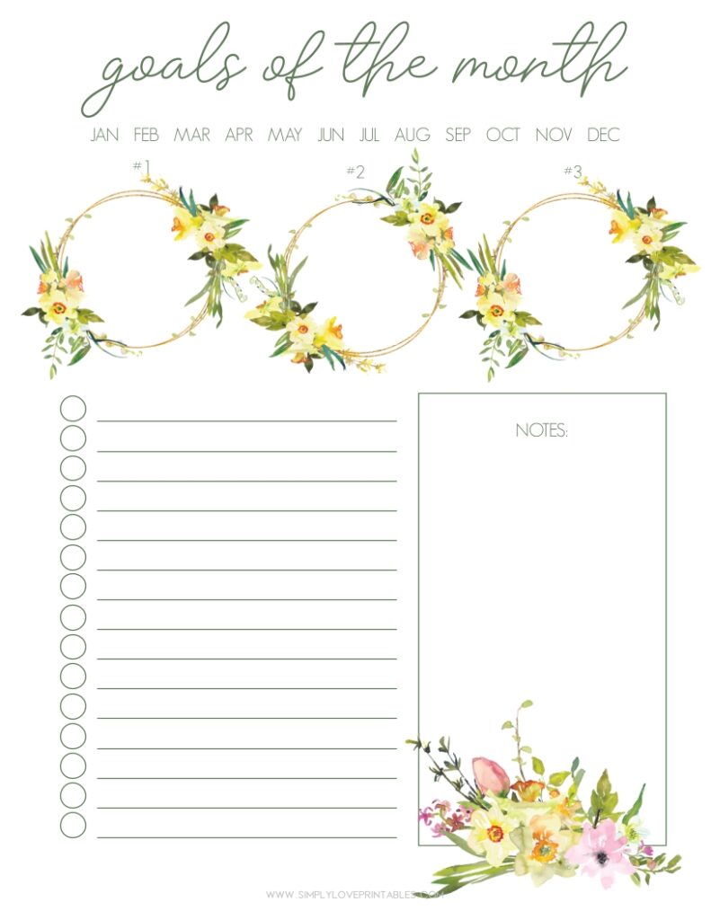March 2022 Planning Page 4
