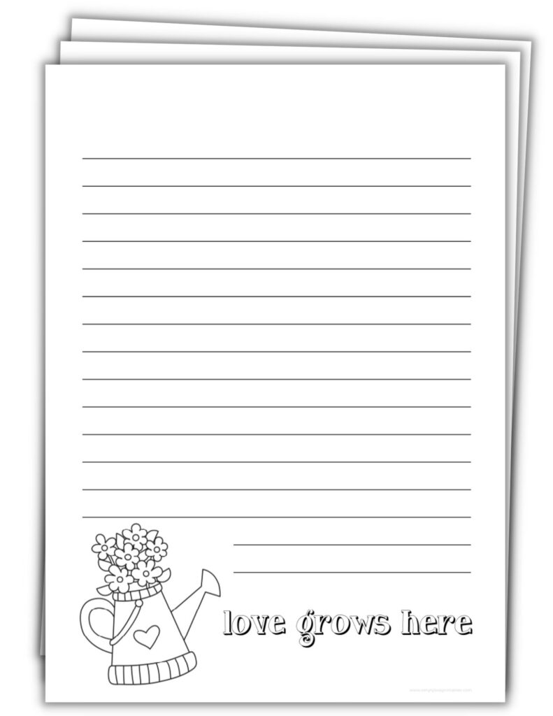 Spring And Easter Coloring Journal Pages Complete