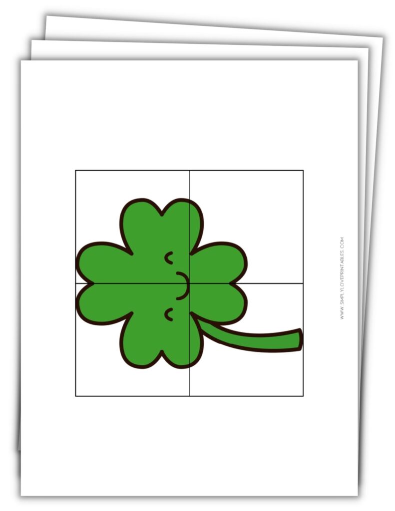 St Patrick's Day Jigsaw Puzzles (15 Pages)