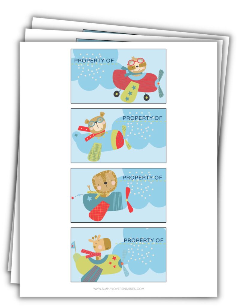 Stickers For Kids (All 7 Pages)