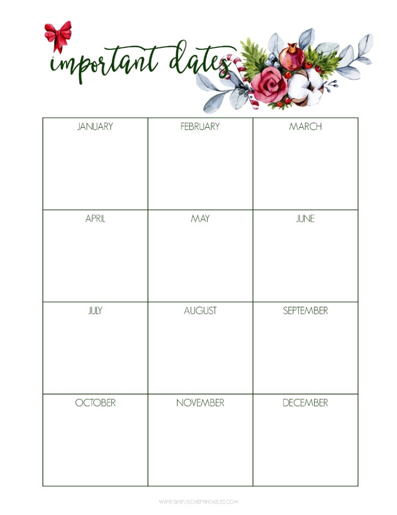 Simply Love Printables December 2022 Planning Pages Full Set-13