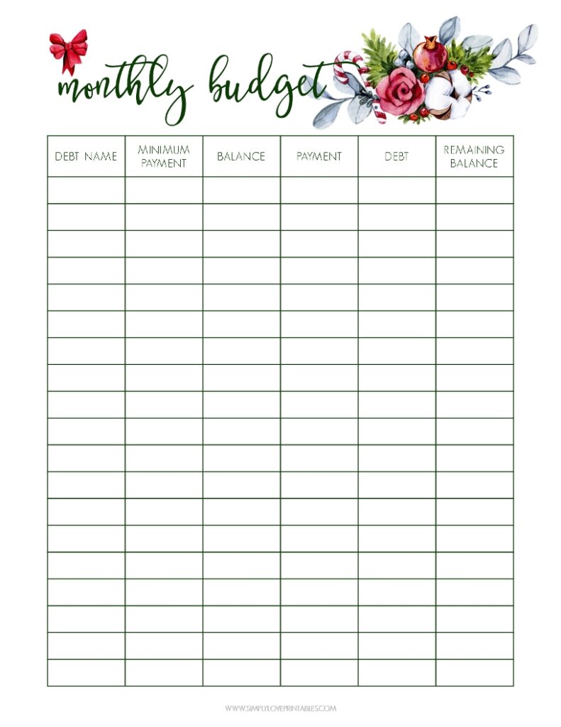 Simply Love Printables December 2022 Planning Pages Full Set-17