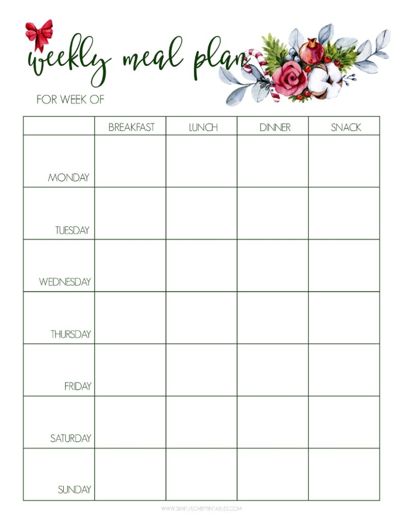Simply Love Printables December 2022 Planning Pages Full Set-9