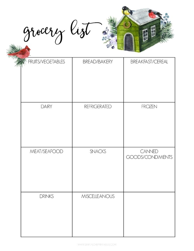 Simply Love Printables January Planning Pages 2023-10