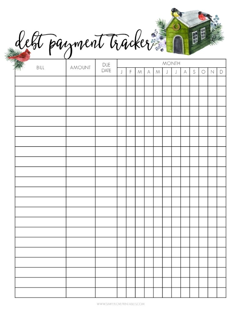 Simply Love Printables January Planning Pages 2023-18