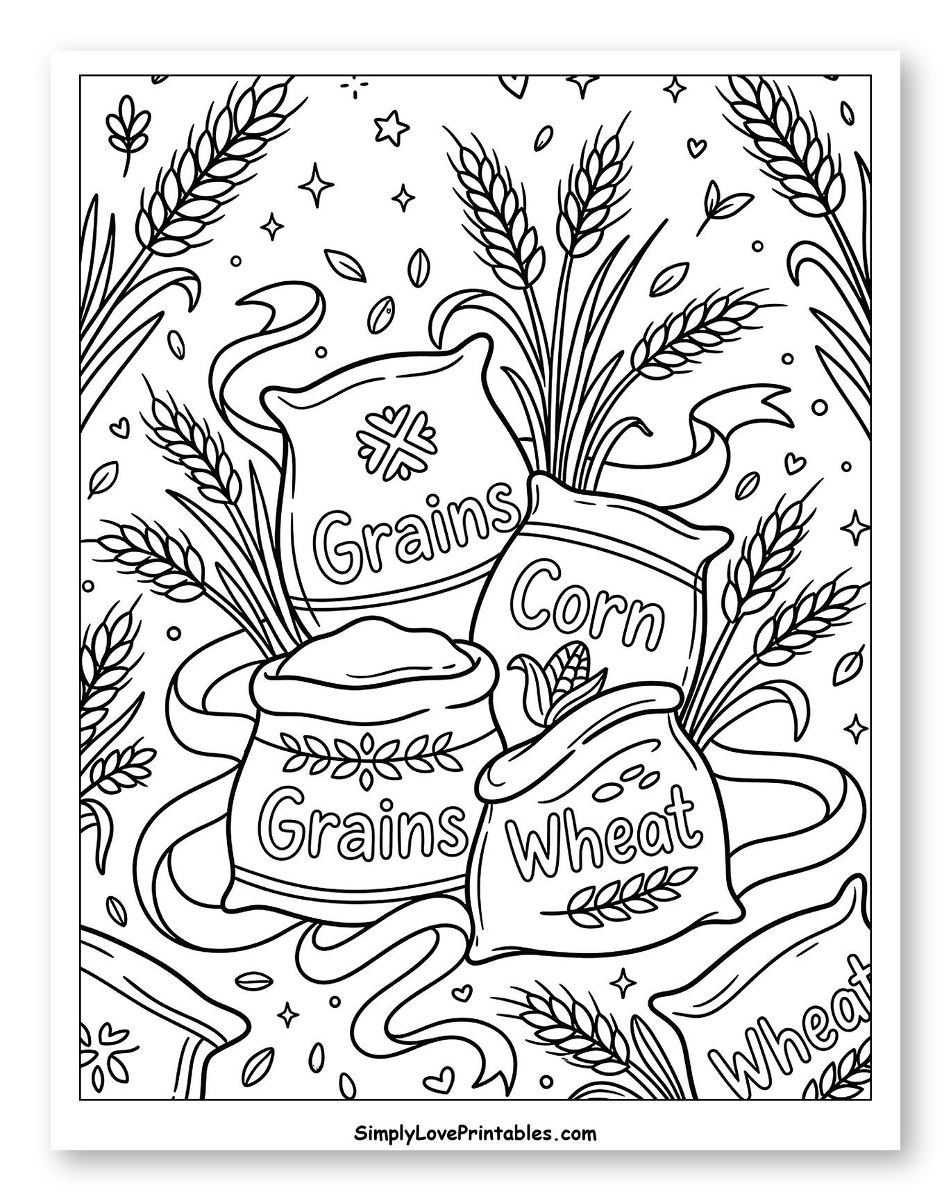 Abundant Harvest: Grains, Corn, and Wheat