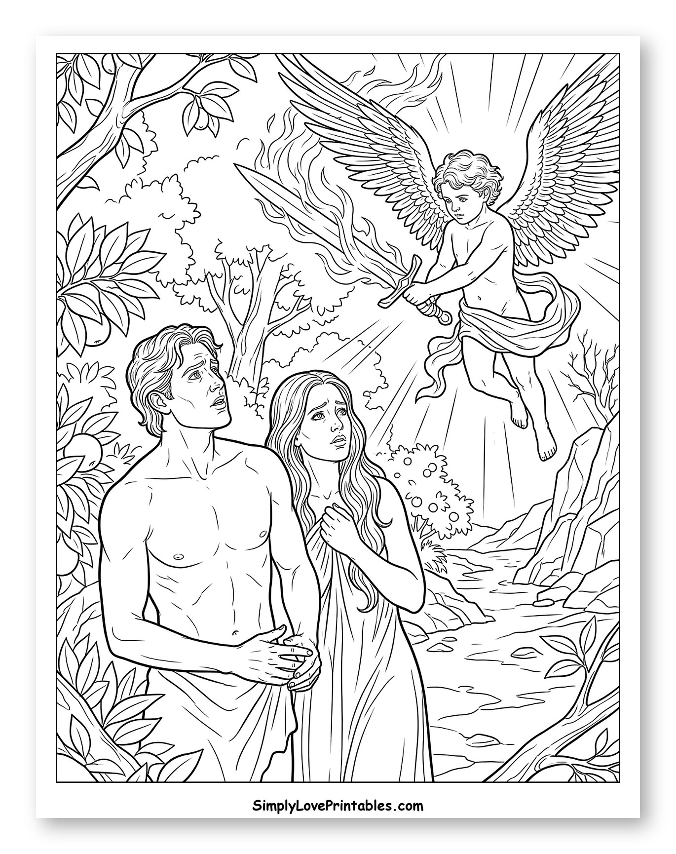Adam and Eve Expelled from Eden
