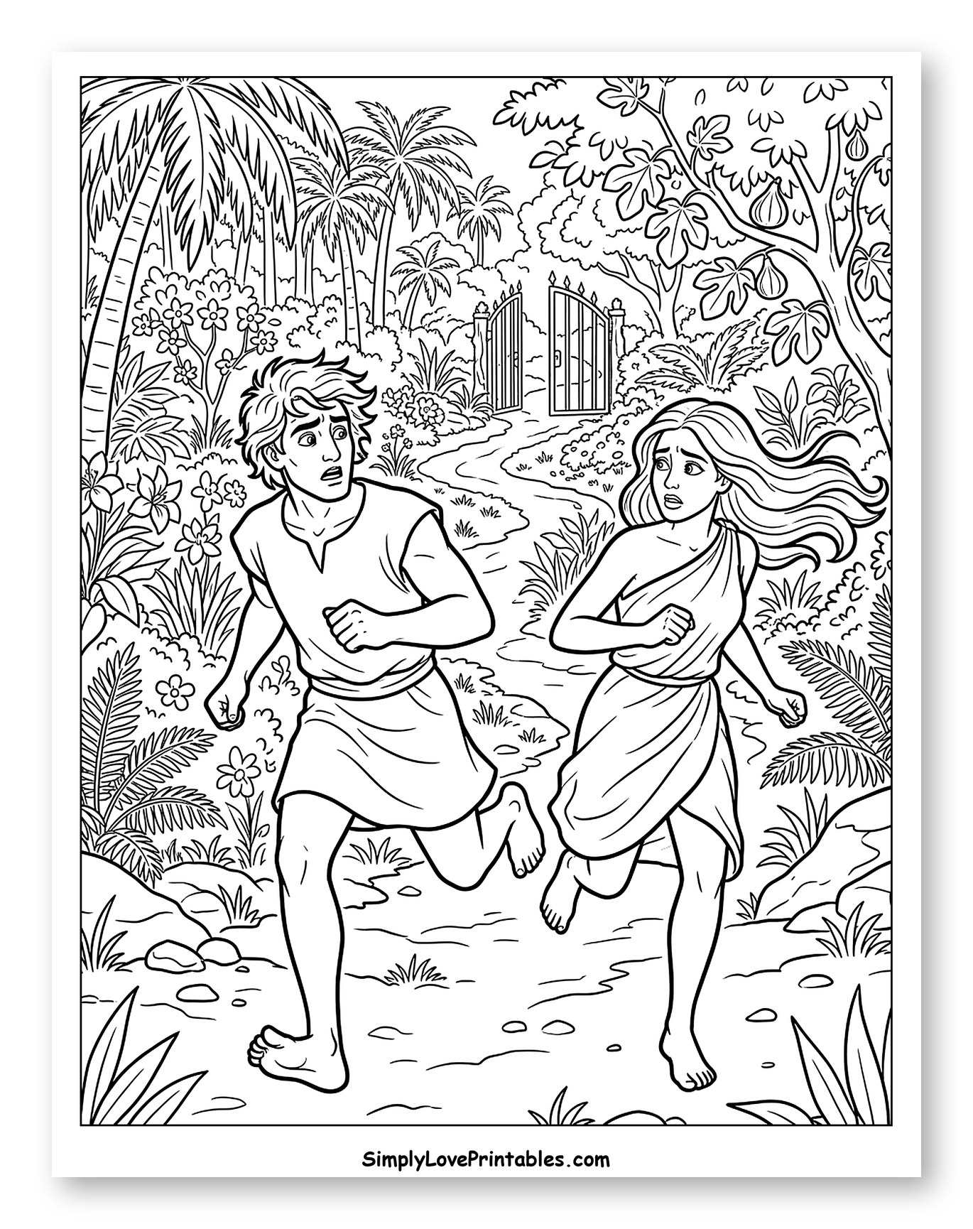 Adam and Eve Expelled from the Garden