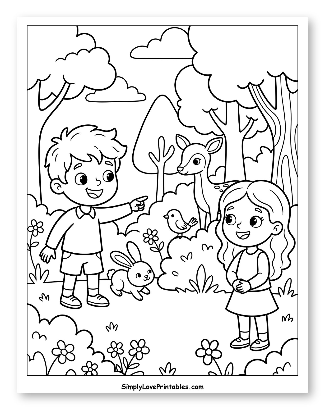 Adam Naming Animals in the Garden
