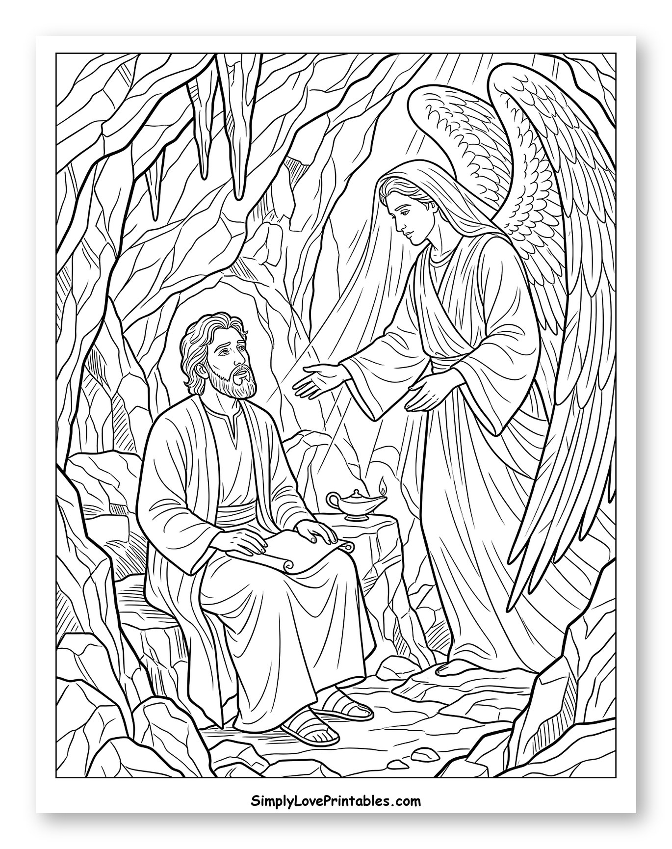 Angel Gabriel Appears to a Prophet