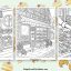 Bakery coloring pages featured image