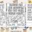 Beatitudes coloring pages featured image