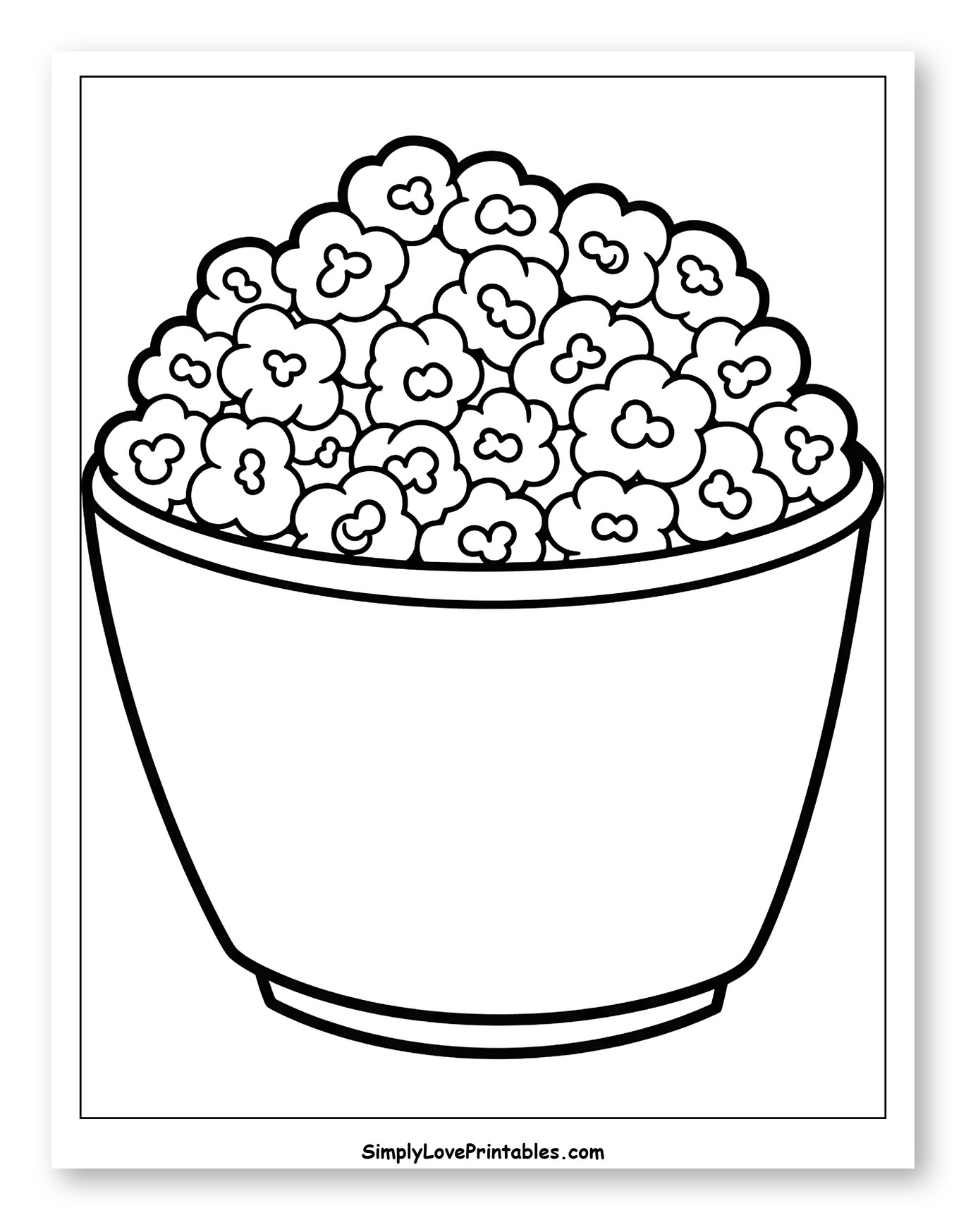 Big Bowl of Popcorn