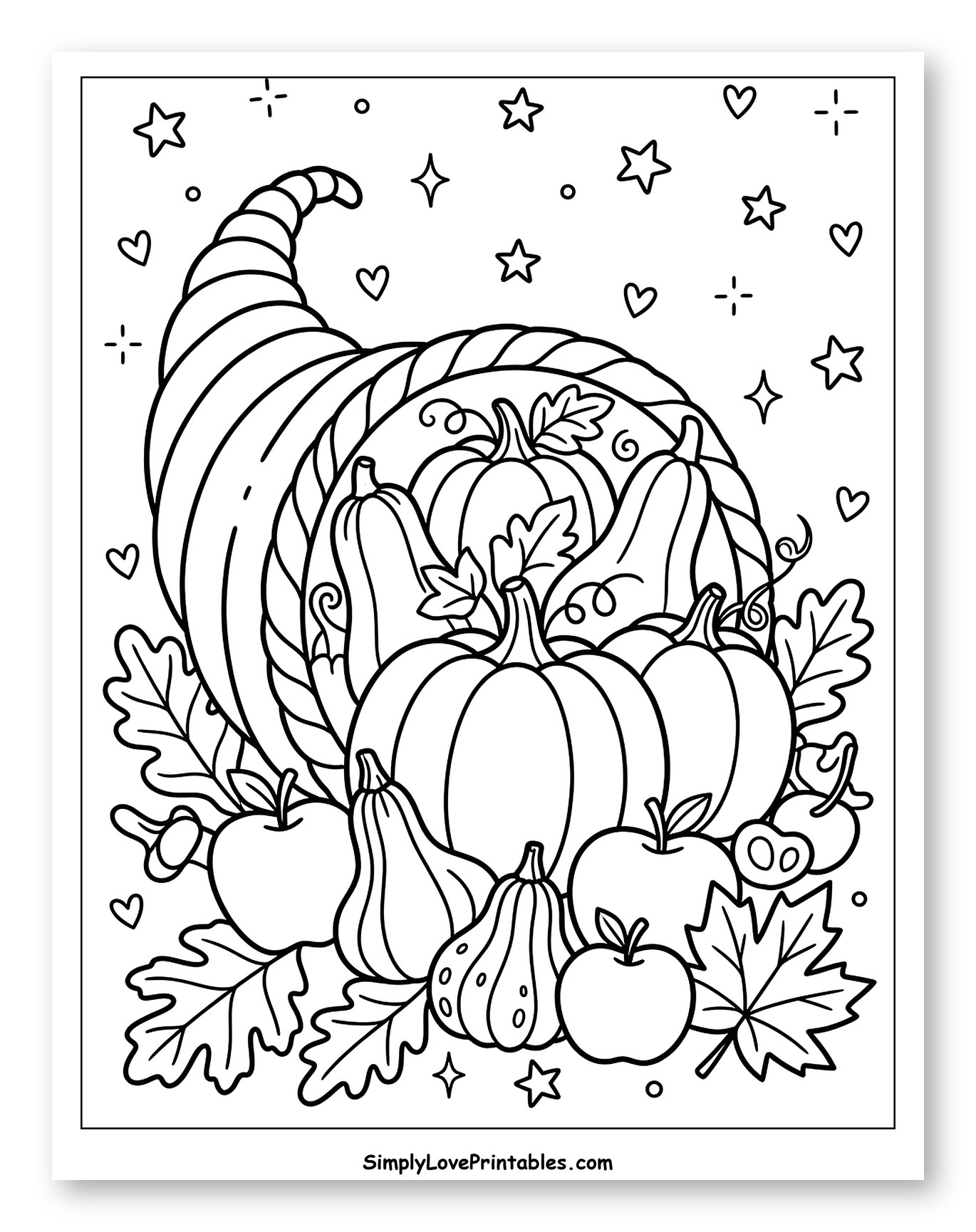 Bountiful Cornucopia of Fall Fruits and Vegetables