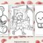 Boxing glove coloring pages featured image