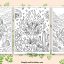 Burning bush coloring pages featured image
