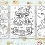 Cake coloring pages featured image